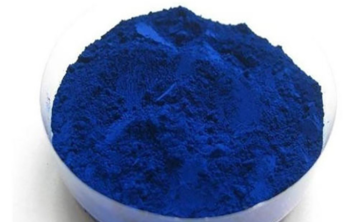 (圖:酞青藍顏料分散劑的作用)