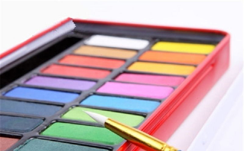 （圖：固體顏料的應用）