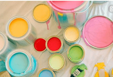 (圖為防水涂料展示圖)